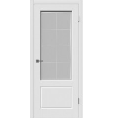 Дверь межкомнатная крашенная эмалью SHEFFIELD PRINT CLOUD Белая